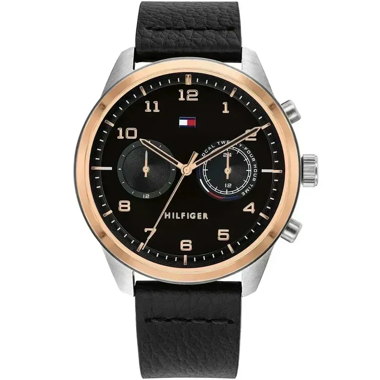 Tommy Hilfiger Patrick 1791786 Men's Dual-Time Watch