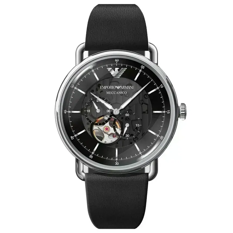 Emporio Armani Meccanico AR60026 Men's Automatic Skeleton Watch