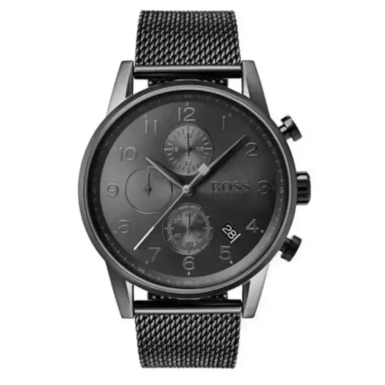 Hugo Boss Navigator Chronograph Grey Dial Men's Watch 1513674