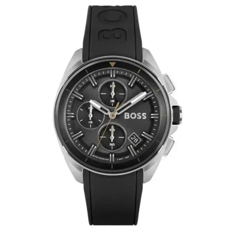 Hugo Boss Volane Chronograph Black Dial Men's Watch