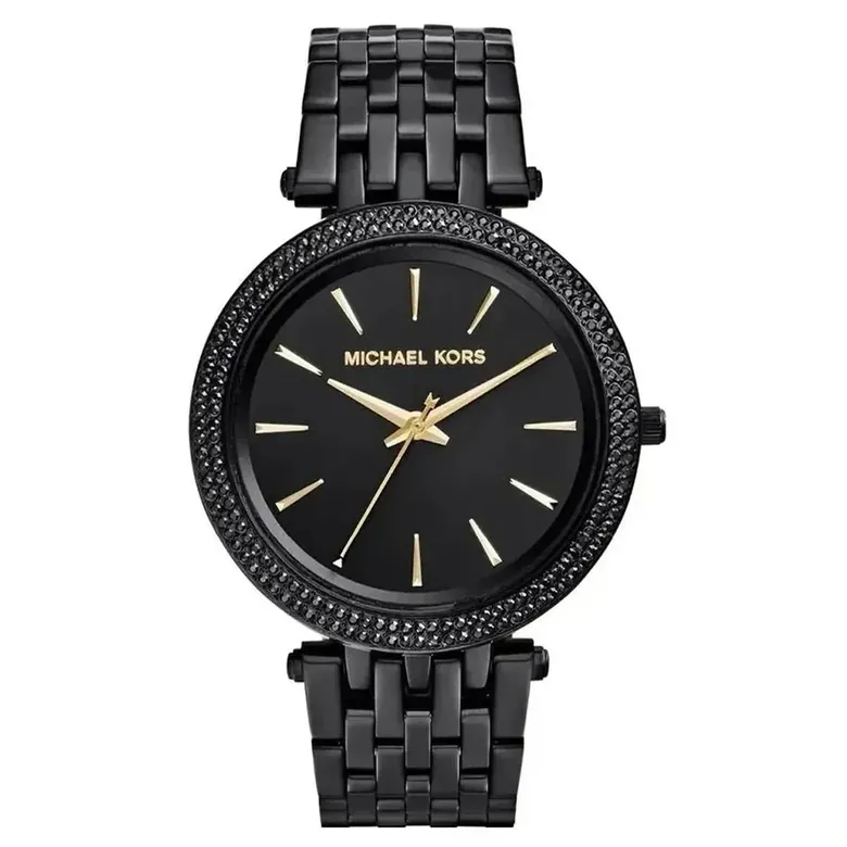 Michael Kors Darci MK3337 Women's Black Ion-Plated Watch