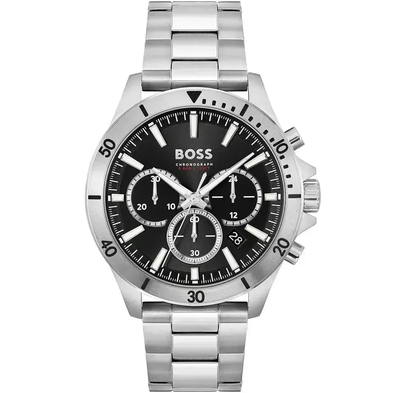 Hugo Boss Troper Chronograph Black Dial Men's Watch