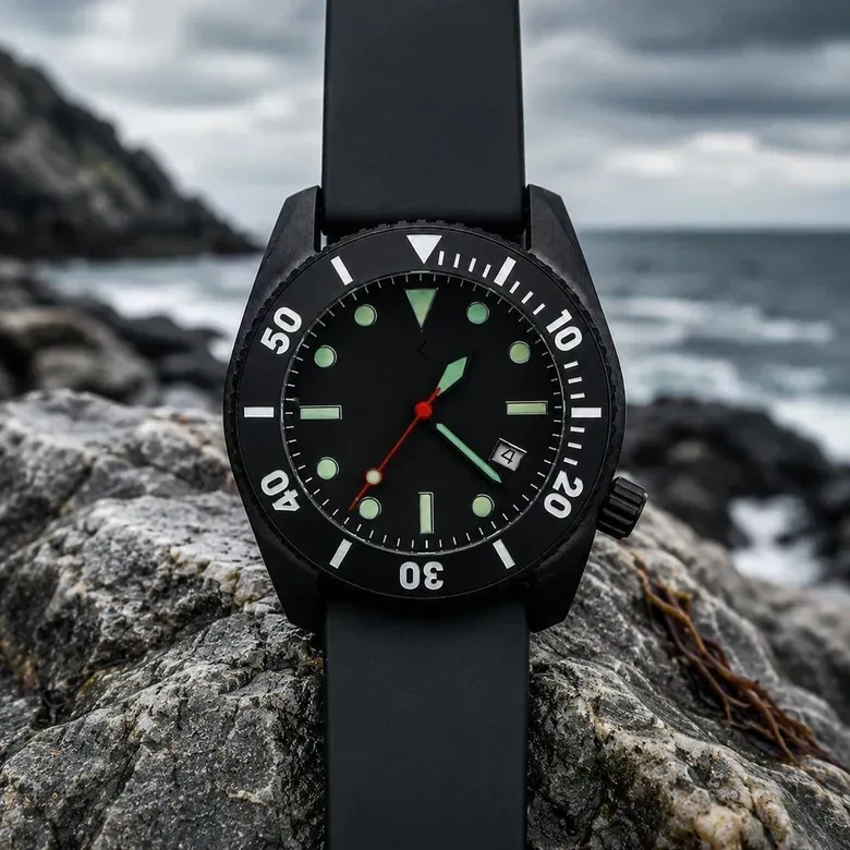 Deep Dive Final Edition ◇ Automatic Dive Watch - 44mm - Black Dial Edition