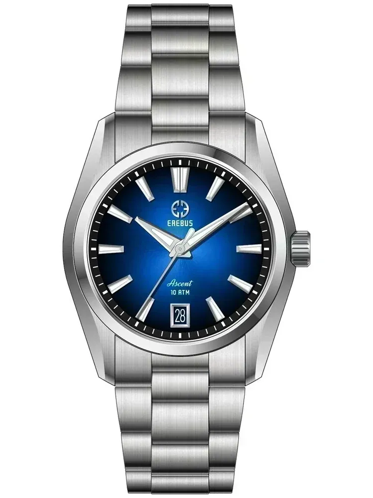 ASCENT 36 Blue Fumé Dial