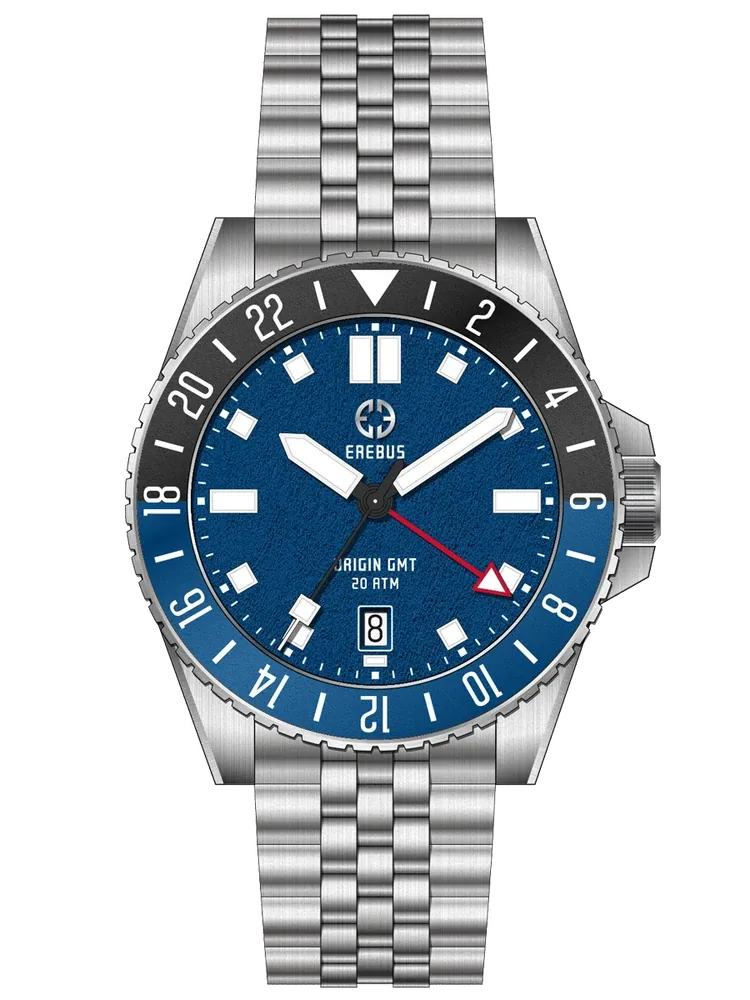ORIGIN GMT Premium Blue-Black Dial