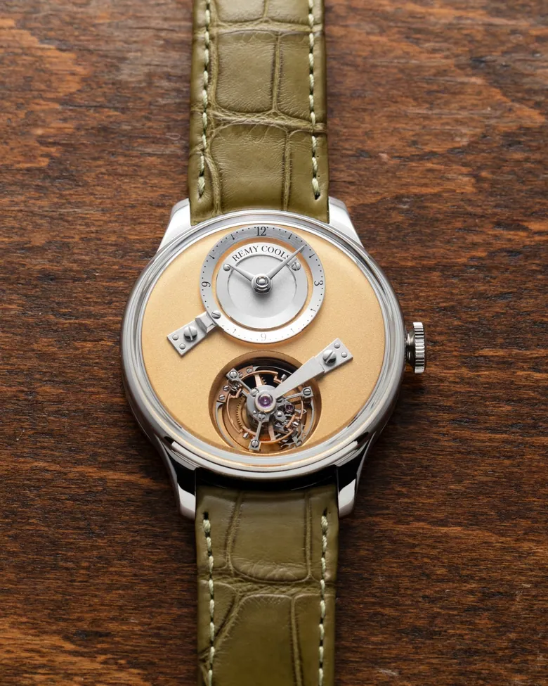 Remy Cools Tourbillon Atelier (Yellow Gold Plate) - EsperLuxe