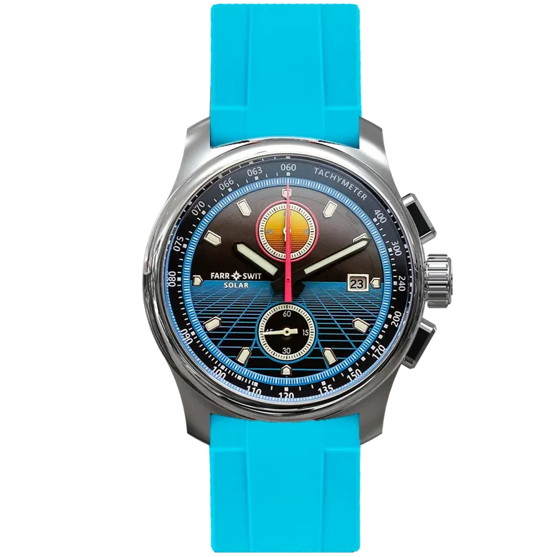 Solar Chrono Vice 3.0 - Electric Blue