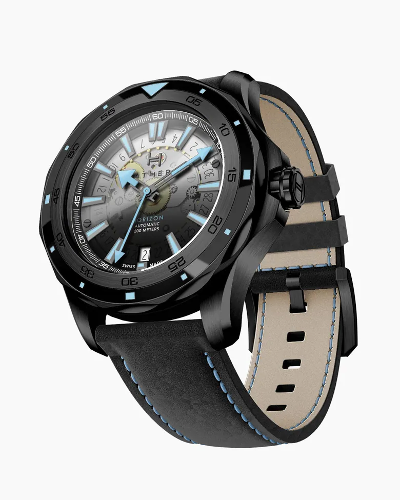 Fathers Evolution Black Hole – Orologio Diver Automatico Swiss Made – Nero 40 mm