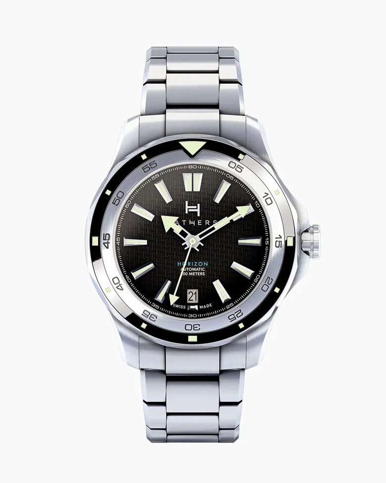 Fathers Eternal Legacy – Swiss Made Automatic Diver Watch – Black 40 mm