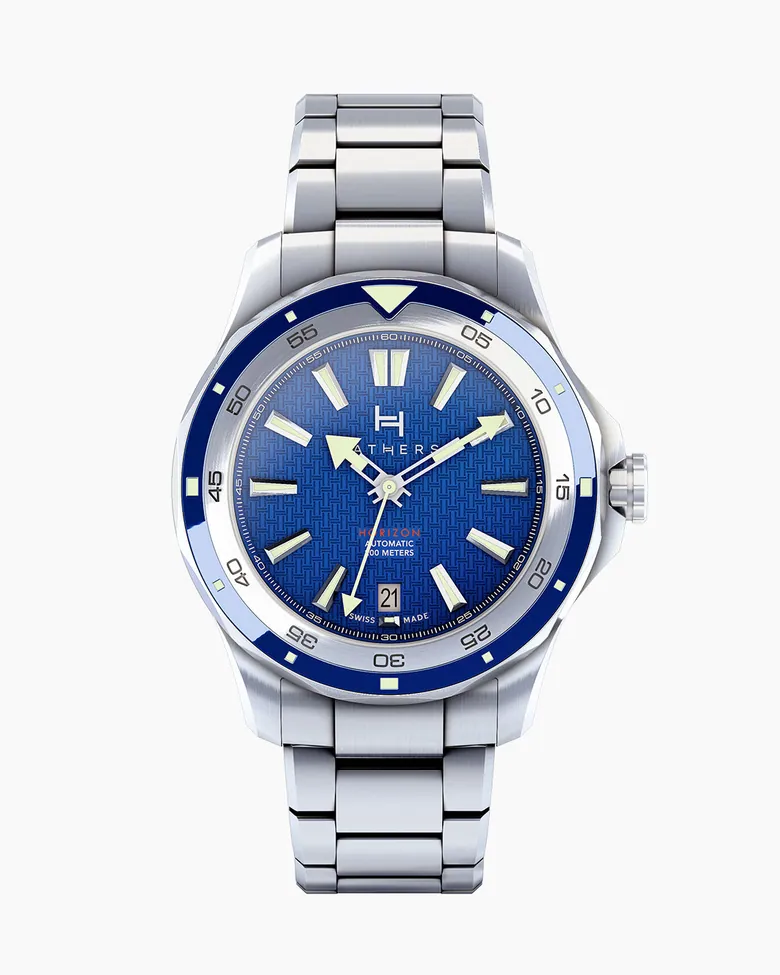 Fathers Seafarer – Orologio Diver Automatico Swiss Made – Blu 40 mm