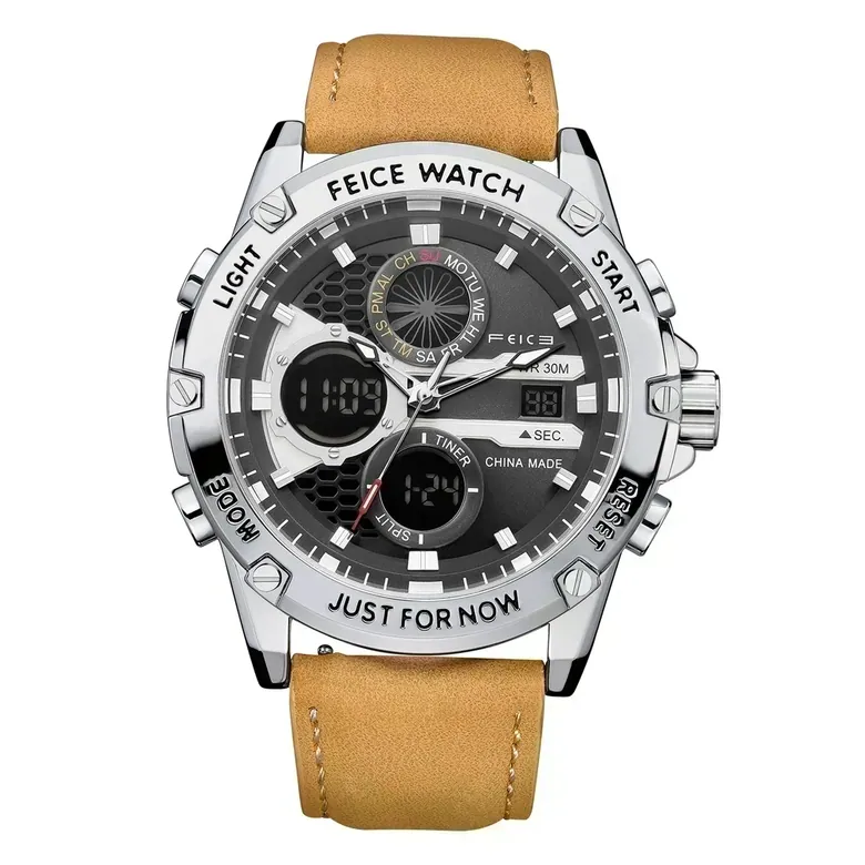 Feice Avant-Garde Dual Time Zone Traveler Watch - FK036