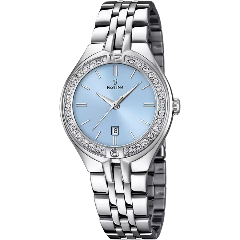 Festina Mademoiselle Stainless Steel Analog Ladies Watch I Model F16867/4 Quartz Movement