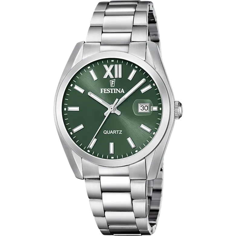 Festina Classics Stainless Steel Analog Mens Watch I Model F20707/5 Quartz Movement