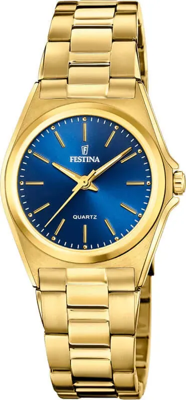 Festina Classics Stainless Steel Analog Ladies Watch I Model F20557/4 Quartz Movement