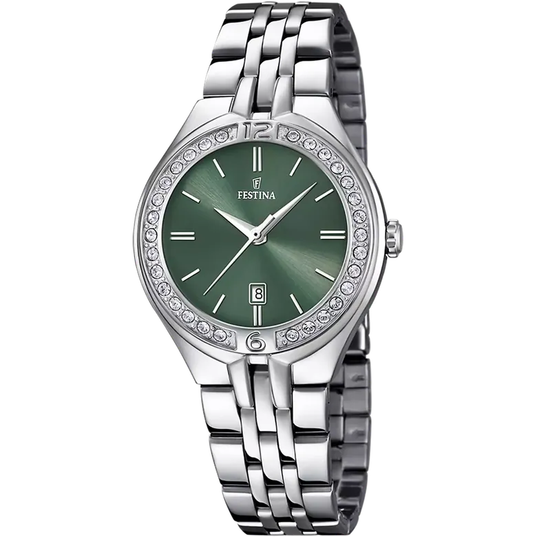 Festina Mademoiselle Stainless Steel Analog Ladies Watch I Model F16867/7 Quartz Movement