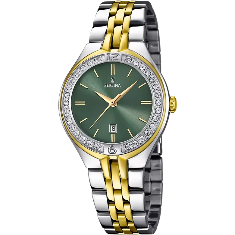 Festina Mademoiselle Stainless Steel Analog Ladies Watch I Model F16868/4 Quartz Movement