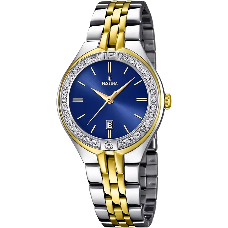 Festina Mademoiselle Stainless Steel Analog Ladies Watch I Model F16868/3 Quartz Movement