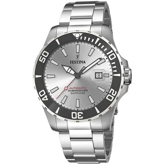 Festina Automatic Stainless Steel Analog Mens Watch I Model F20531/1 Automatic Movement