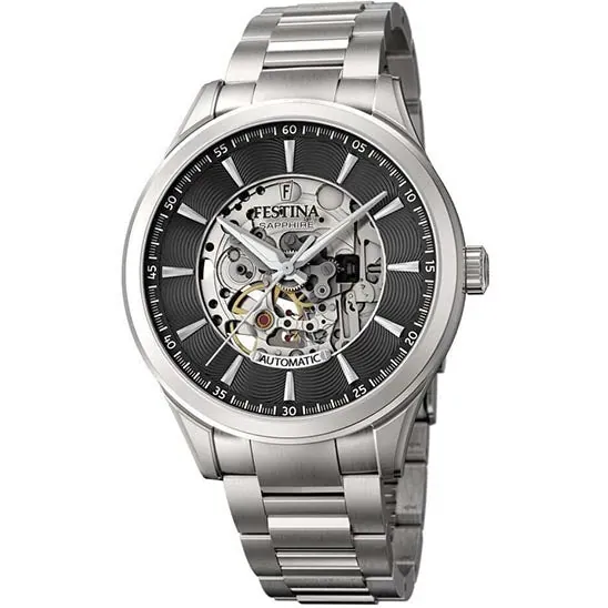Festina Automatic Stainless Steel Analog Mens Watch I Model F20536/4 Automatic Movement