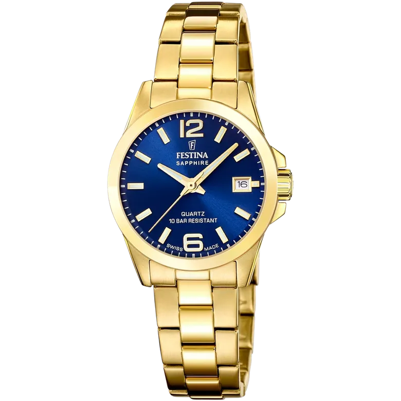 Festina Swiss Made Stainless Steel Analog Mens Watch I Model F20050/3 Quartz Movement