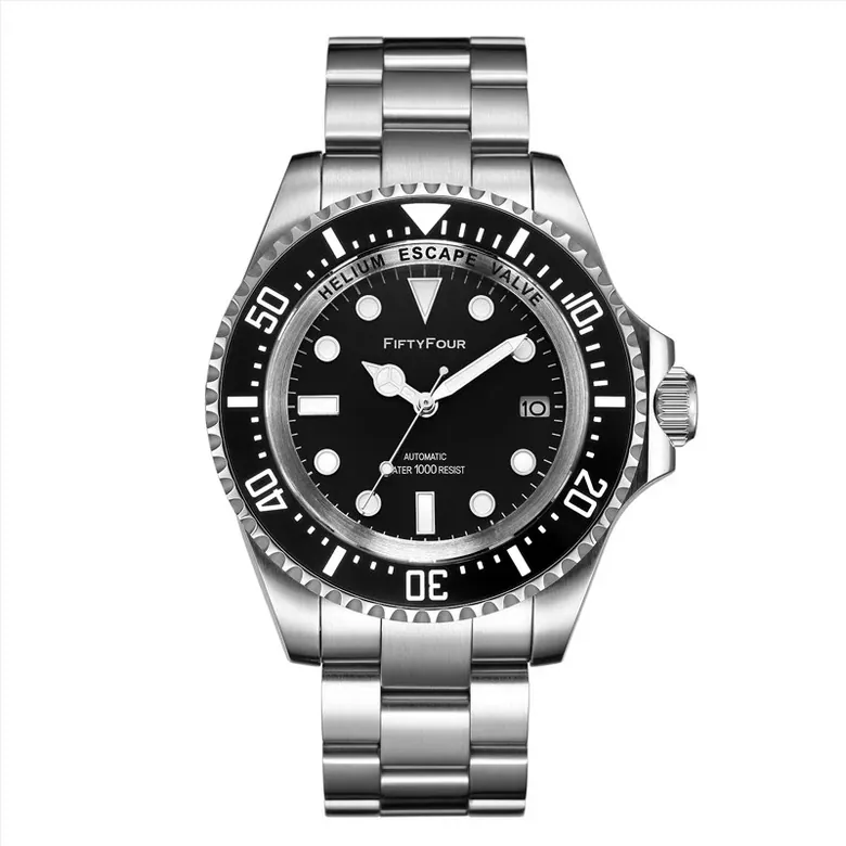 FF Marine Master Dive Homage 316L Stainless Steel Classic Diver 44mm Diver Watch