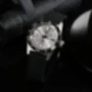 Vintage 6217-8000 V3 Flat Sapphire Glass Silver Dial