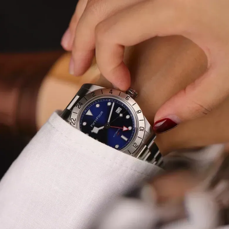 FF006  Black Bay 40MM GMT NH34 Mechanical Watch Sapphire Blue