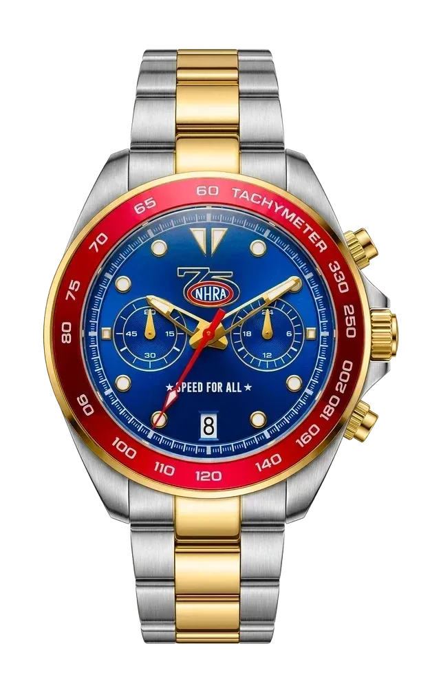 NHRA 75 Red & Blue Chronograph Limited Edition