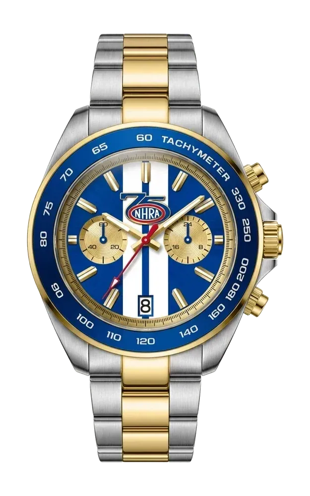 NHRA 75 White Stripes Chronograph Limited Edition