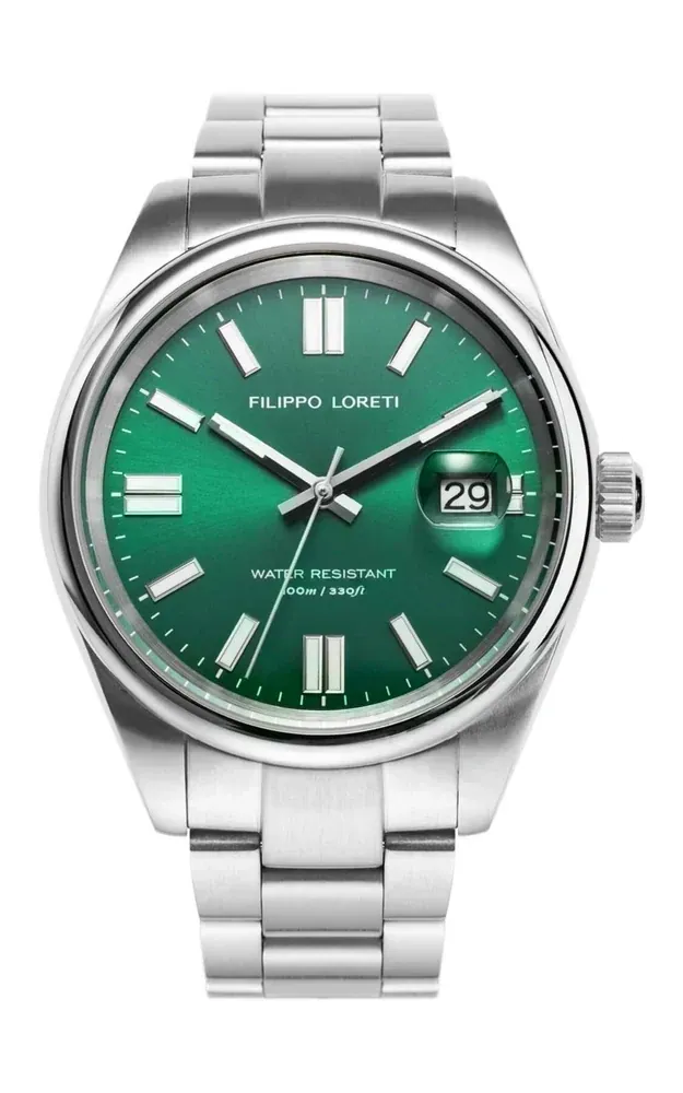 BOGO: Attache Automatic Steel Green