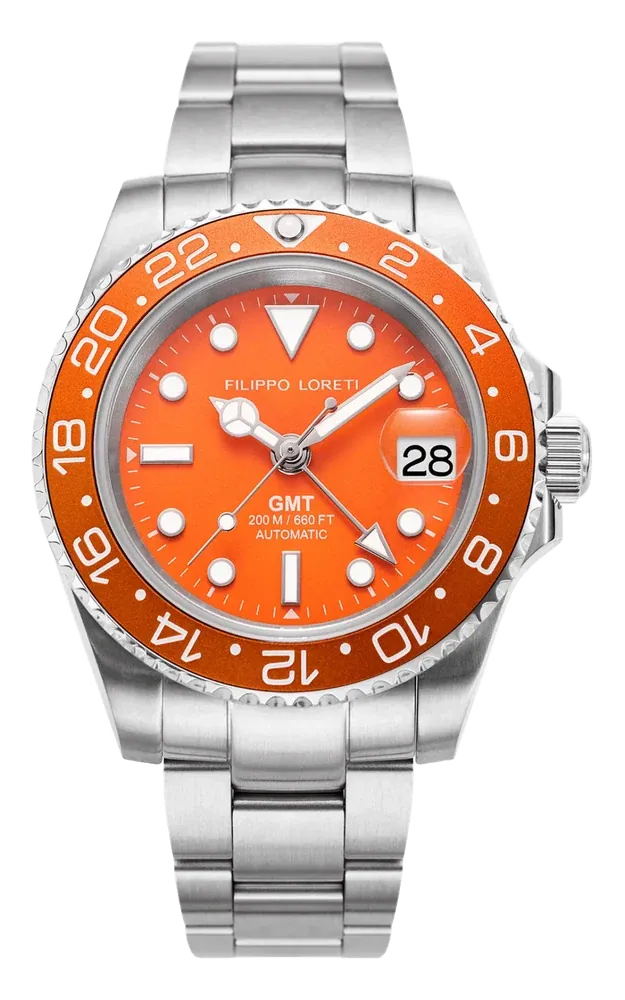 Aquadiver GMT Automatic Orange Edition