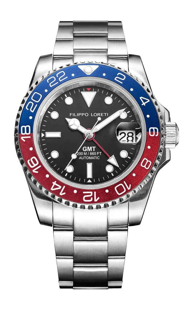 BOGO: Aquadiver GMT Automatic Red & Blue