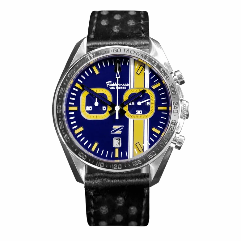 Zeitfahren Chronograph – Rally Blue