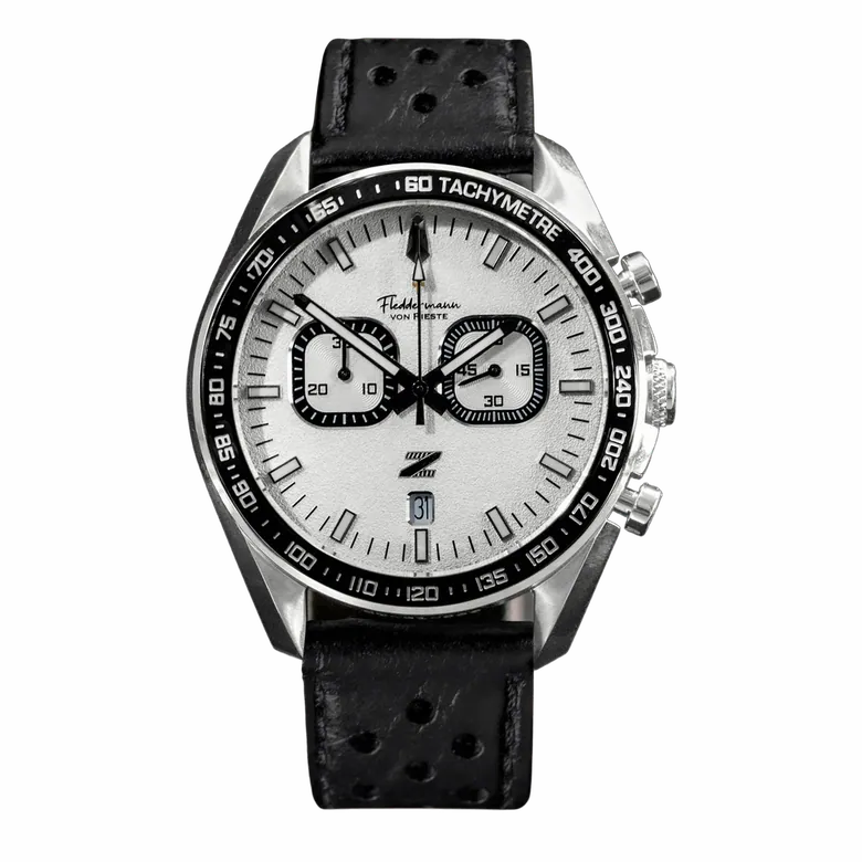 Zeitfahren Chronograph – Trackside White
