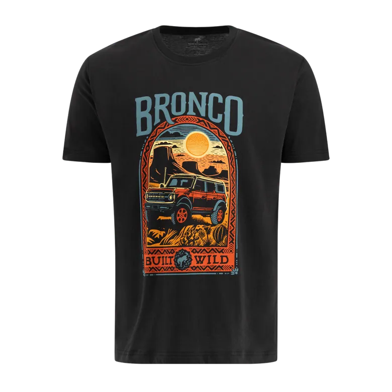 Bronco Shirt Bronco Built Wild Mens – Ford Merchandise