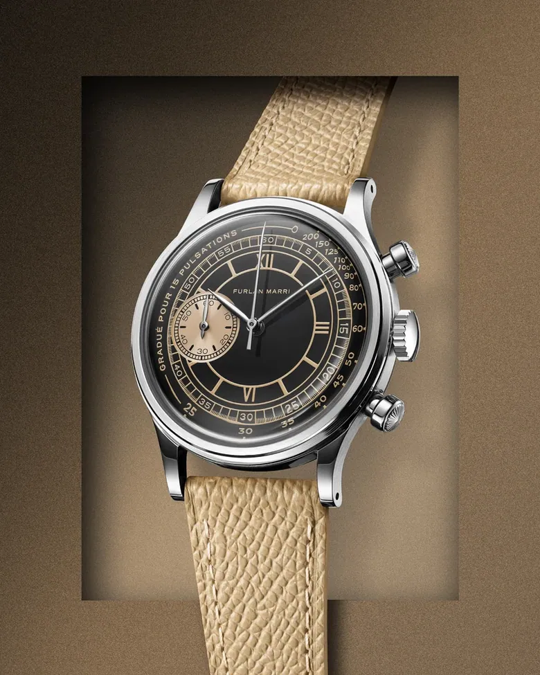 Mechaquartz Nero Sabbia Ref. 20203