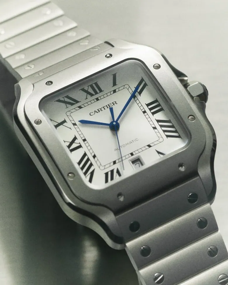 Introducing: Cartier Santos Titanium and Santos Black SuperLuminova Dial