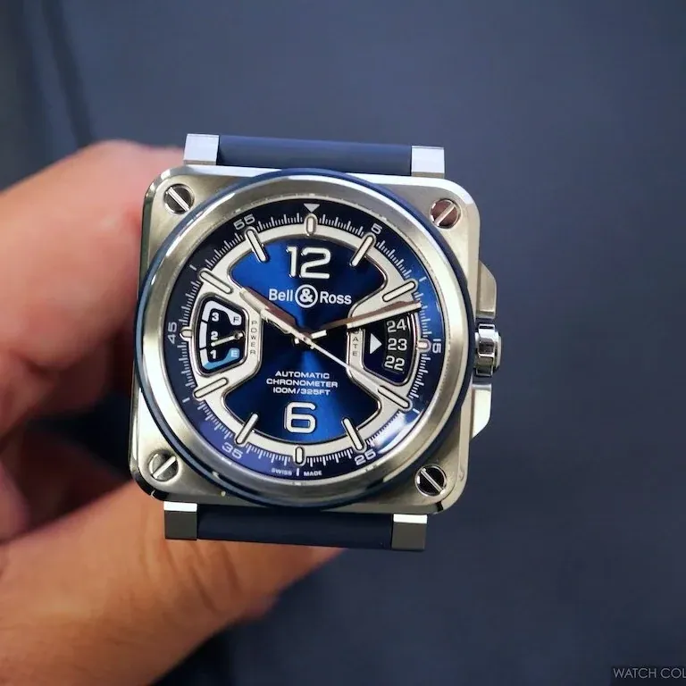 Introducing: Bell & Ross BR-X3 Blue Steel. Hands