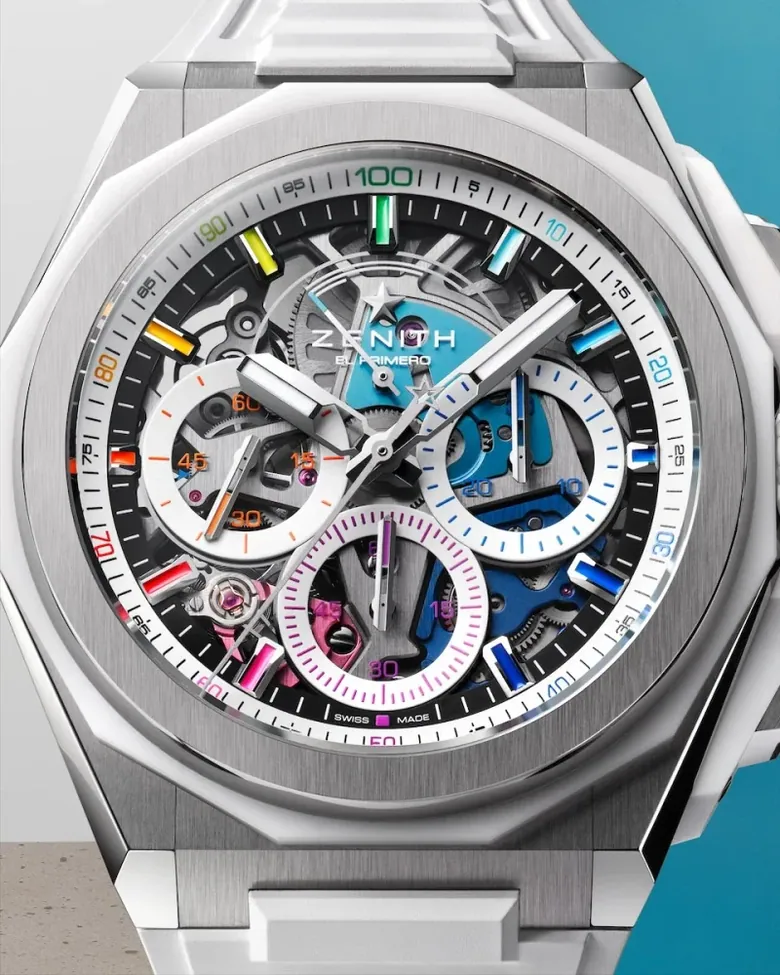 Introducing: Zenith DEFY Extreme Chroma. Two High-Frequency 1/100th