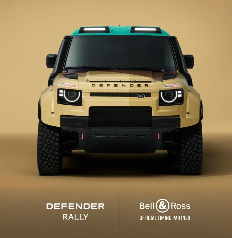 News: Bell & Ross Becomes Official Timing Partner of Defender Rally World Rally