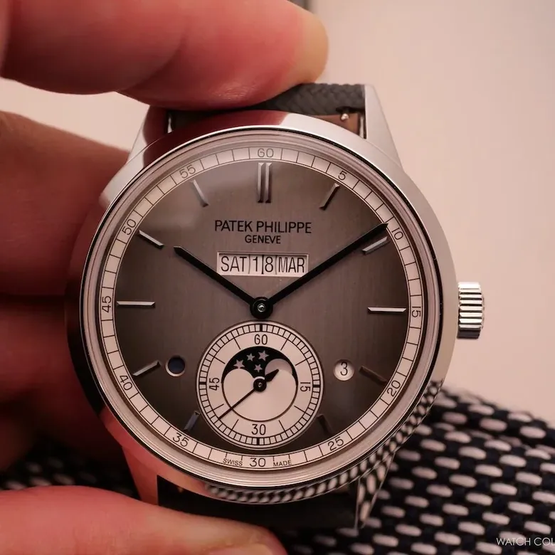 Introducing: Patek Philippe In-Line Perpetual Calendar Silvery Black Gradient Dial