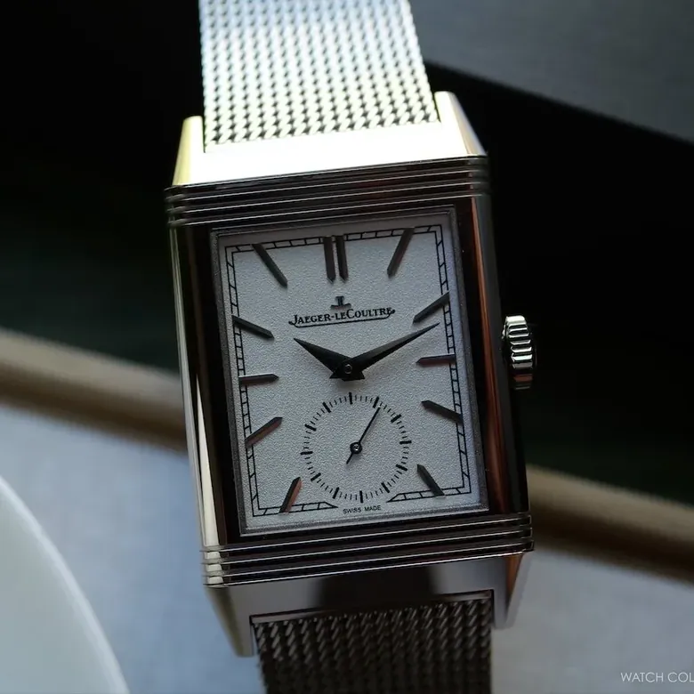 Introducing: Jaeger-LeCoultre Reverso Tribute Monoface Small Seconds 'Or Deco' White Gold (Live Photos)