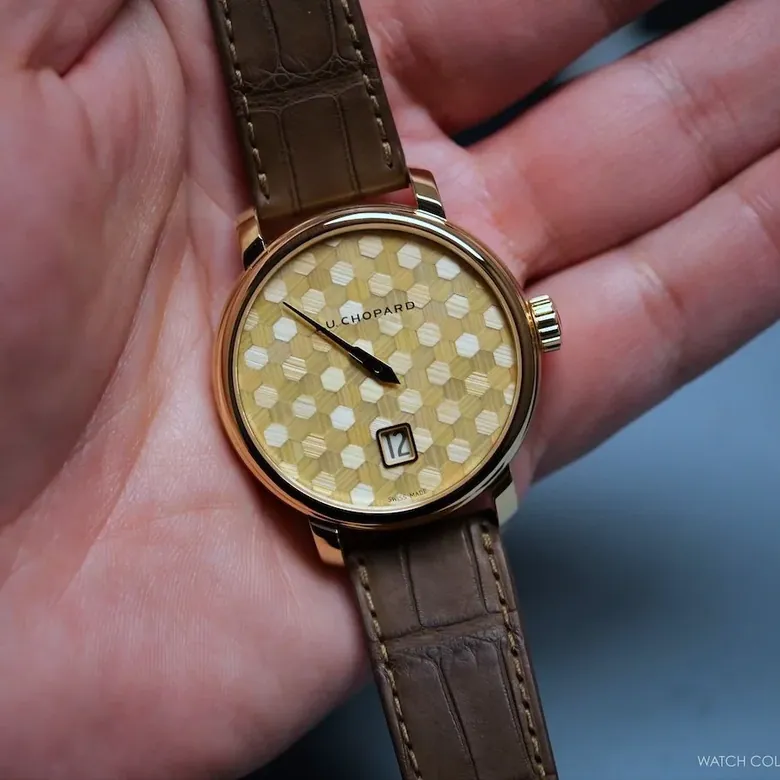 Introducing: Chopard L.U.C Quattro Spirit 25 Straw Marquetry—A Honeycomb Built by Hand (Live Photos)