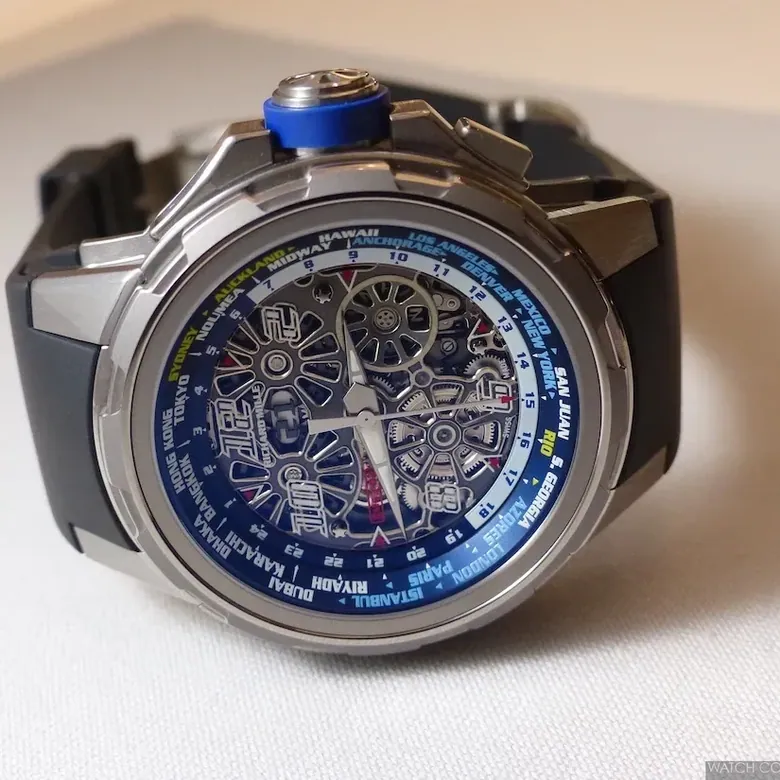 Introducing: Richard Mille RM 63-02 Automatic Worldtimer 5N Red Gold and Titanium
