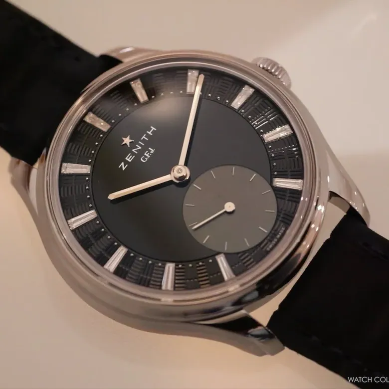 Insider: Zenith G.F.J. Calibre 135 Tantalum and Onyx Dial