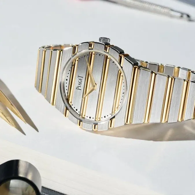 Introducing: Piaget Polo 79 Two-Tone—White and Yellow Gold Intertwined