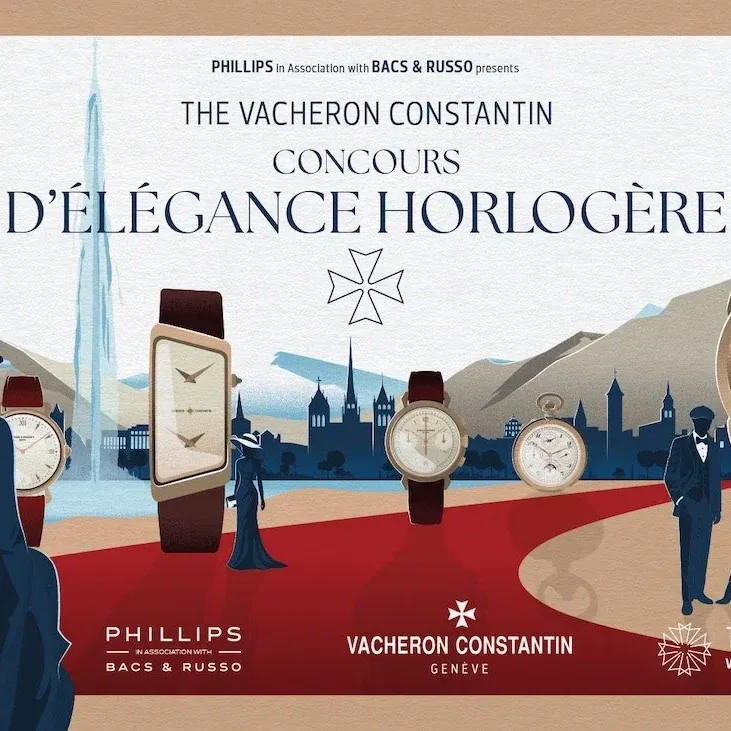 News: Vacheron Constantin Launches First-Ever Concours d'Élégance Horlogère in Partnership with Phillips