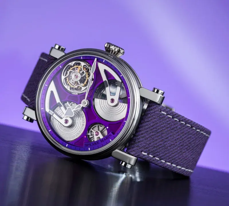 Introducing: Speake-Marin Openworked Tourbillon Purple Hour