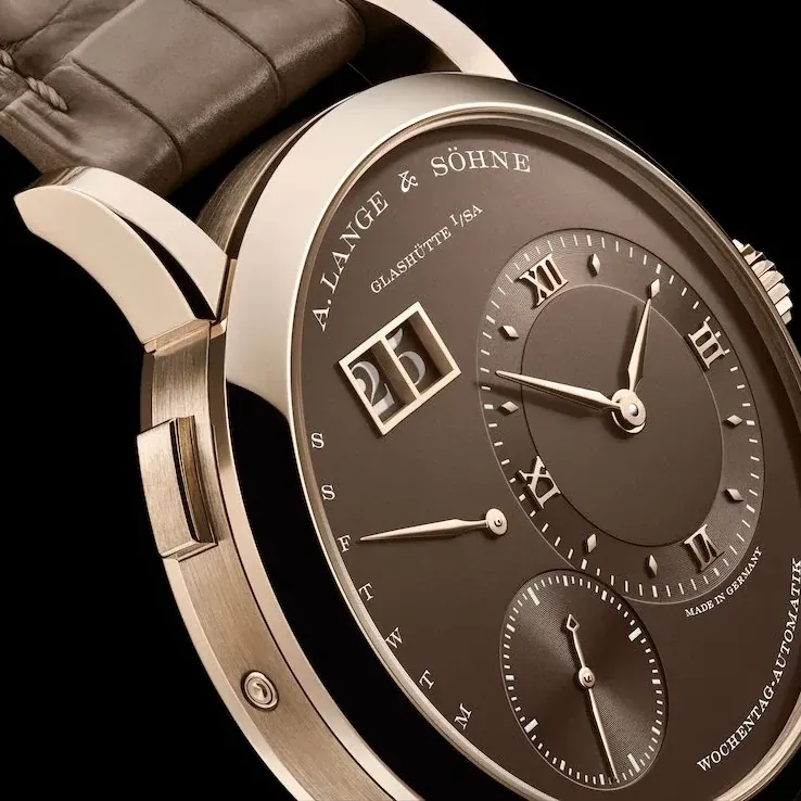 Introducing: A. Lange & Söhne Lange 1 Daymatic in Honeygold. Rich Warm Tones in a 250