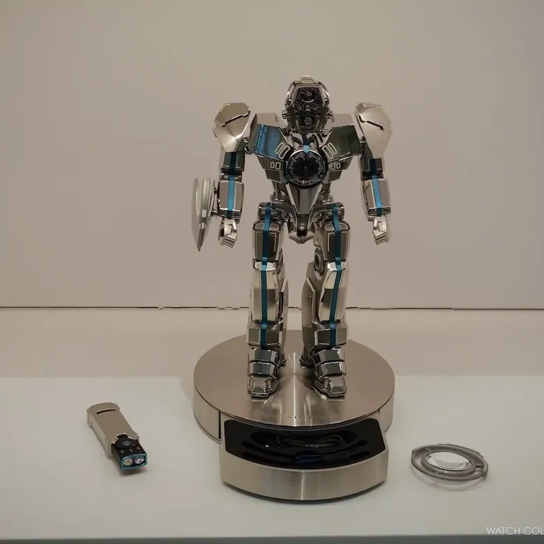 Introducing: MB&F Horological Machine No.12 The Guardian—The Watch That Becomes a Robot's Head (Live Photos)